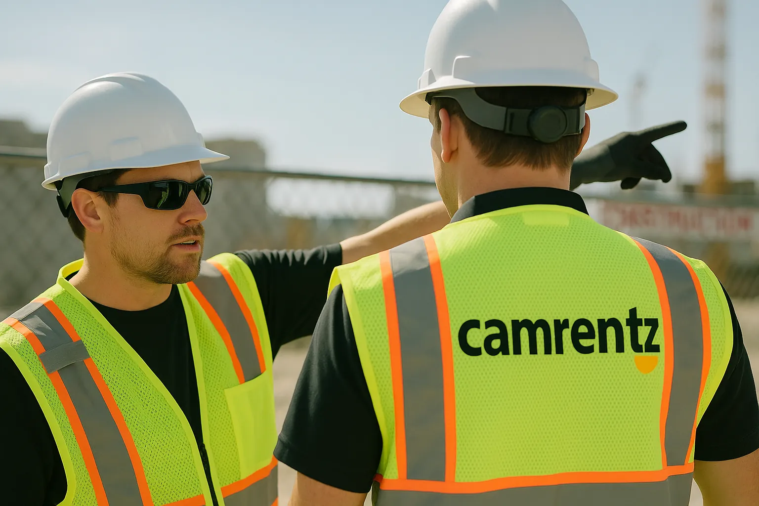 Camrentz Security Camera Rental - Workers At Construction Site